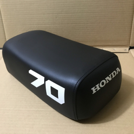Honda ATC70 ATC 70 1978 - 1985 Motorcycle Saddle New Complete Black . Seat Pan New