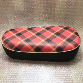 Honda Monkey Z50M Z50 M Gold Tartan Reproduction To Nos Motorcycle Seat Classic.Metal Pan