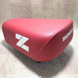 1979 - 1987 Honda Z50 Z50R Z50 R New Complete Motorcycle Saddle Seat Pan "Red". Metal Pan