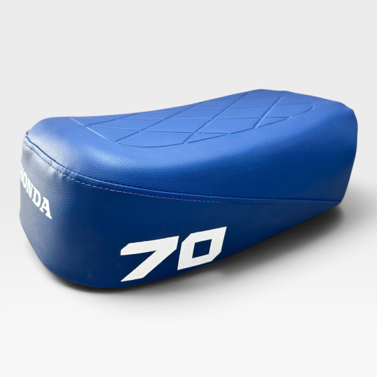 1978 - 1985 Honda ATC70 ATC 70 Saddle Seat Pan Blue Complete Motorcycle.
