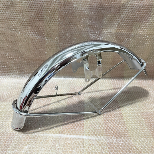 Suzuki GT380 GT500 GT550 GT750 Front Fender Chrome (53100-31702) High Quality New.