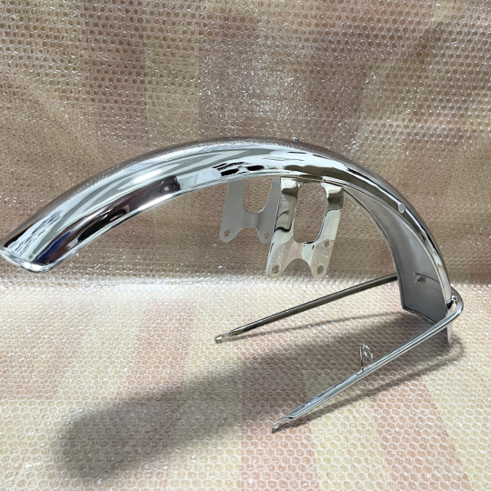 Suzuki GT380 GT500 GT550 GT750 Front Fender 53100-31701-Rep High Quality Chrome New.