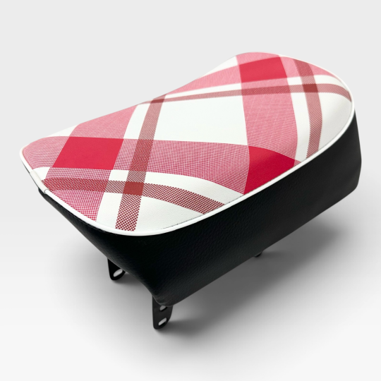 1968-1971 Honda Z50 Z50A Z50Z Monkey Bike Pink Tartan Seat K0 K1 K2