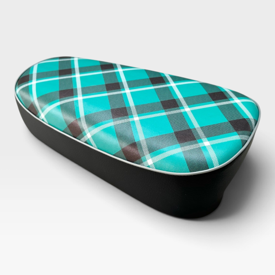 Honda Z50M Z50 M Monkey Bike Green Tartan Reproduction Motorcycle Seat