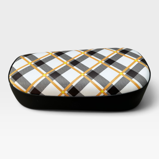 Honda Z50M Z50 M Monkey Bike Orange Tartan Reproduction Motorcycle Seat