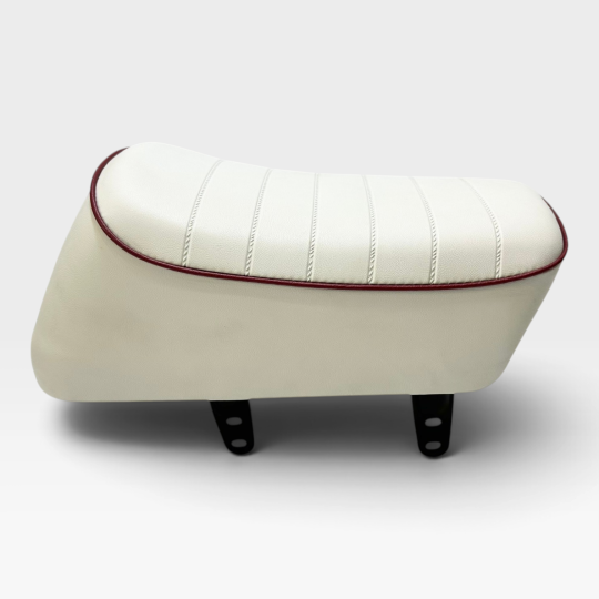 1968-1971 Honda Z50A Z50Z Mini Trail White Saddle Seat K0 K1 K2